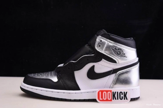 Kicktheory OG SILVER AIR JORDAN TOE 1 HIGH WMNS CD0461-001 0707